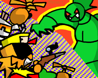 "Bomberbots", by flatsart "Bomberbots", by flatsart