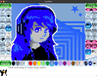 "Digital Doodle", by littlemoth.studio Visit the People section of the gallery.