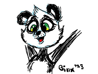 "Fortnite Panda", by binx