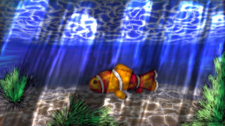 "Underwater Scene", by Miyagi Andel Visit the Animals section of the gallery.