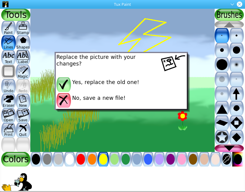 Игра tux paint скачать бесплатно на компьютер